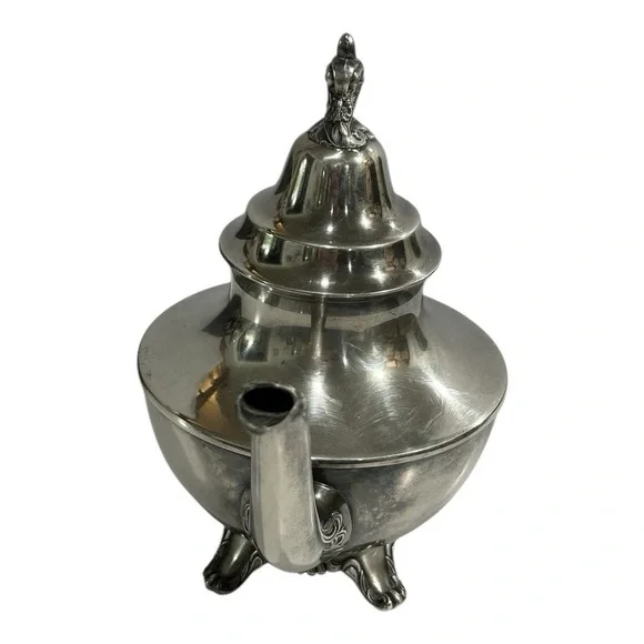 WM A Rogers Silver Plated Copper Tea Pot 2577 - Picture 4 of 7